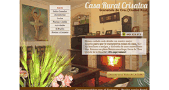 Desktop Screenshot of casaruralcrisalva.com