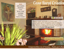 Tablet Screenshot of casaruralcrisalva.com